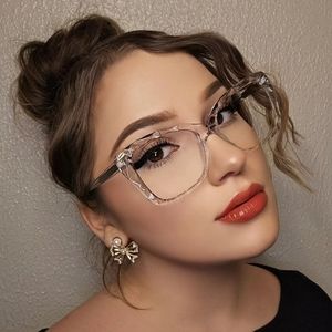 Vooglam Clear Cateye Glasses - Abymes